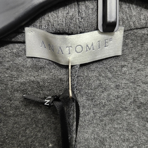 Anatomie women's open front cardigan size 1(S/M) dakota dark heather gray - Picture 4 of 10